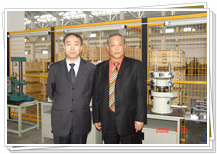 中國(guó)紡織報(bào)社長(zhǎng)遲宗君、副主編張澤華視察我司